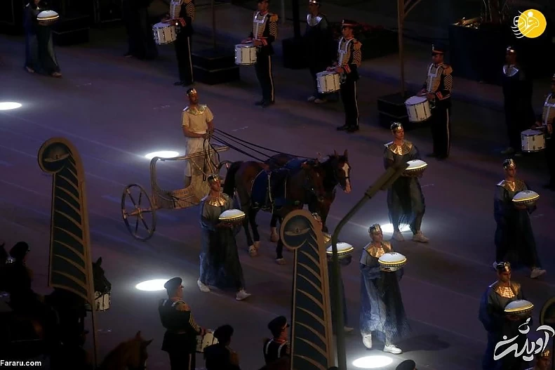 (تصاویر) رژه فرعونهای مومیایی